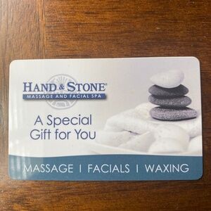 HAND & STONE GIFT CARD